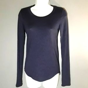 Aritzia Wilfred Free Blue knit top, S